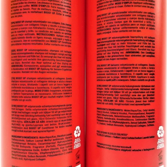 SEXYHAIR BIG BOOST UP Shampoo/Conditioner 2 x 33.8oz Liter DUO - Picture 2 of 2